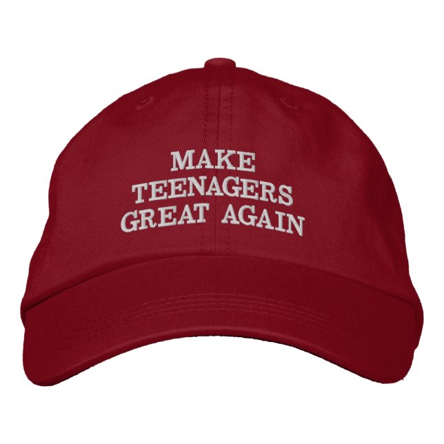 funny Make it GREAT AGAIN Embroidered Hat (Front)