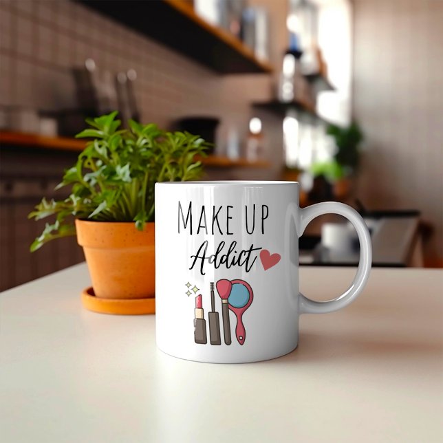 Funny Makeup Addict  Coffee Mug (Creator Uploaded)