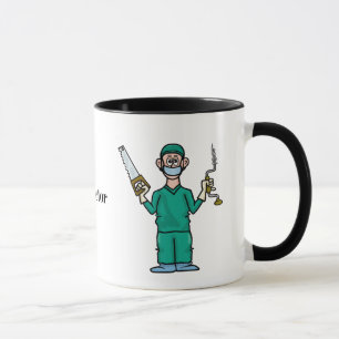 Funny Male Surgeon Coffee Mug