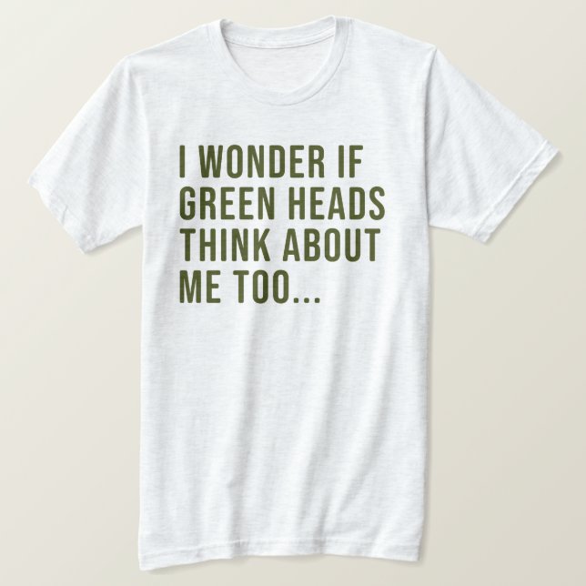 Funny Mallard Duck Hunting Shirt for Men and Women (Design Front)