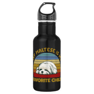 Funny Maltese Dog 532 Ml Water Bottle