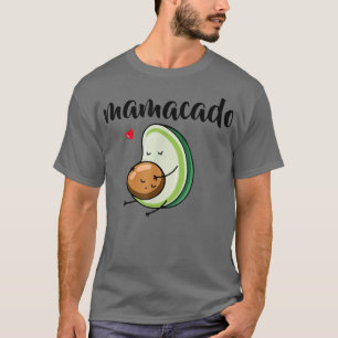 Funny Mamacado Pregnancy Reveal Avocado Expectant T-Shirt