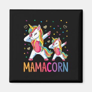 Funny Mamacorn Unicorn Costume Mum Mother's Day Magnet