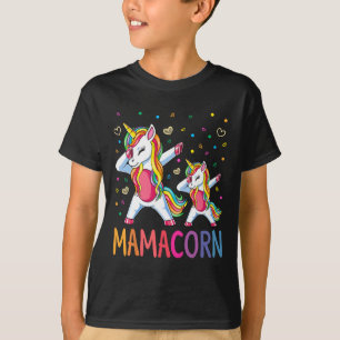 Funny Mamacorn Unicorn Costume Mum Mother's Day  T-Shirt