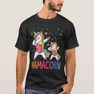 Funny Mamacorn Unicorn Costume Mum Mother's Day T-Shirt