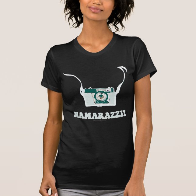 Funny Mamarazzi Photographer T-Shirt (Front)