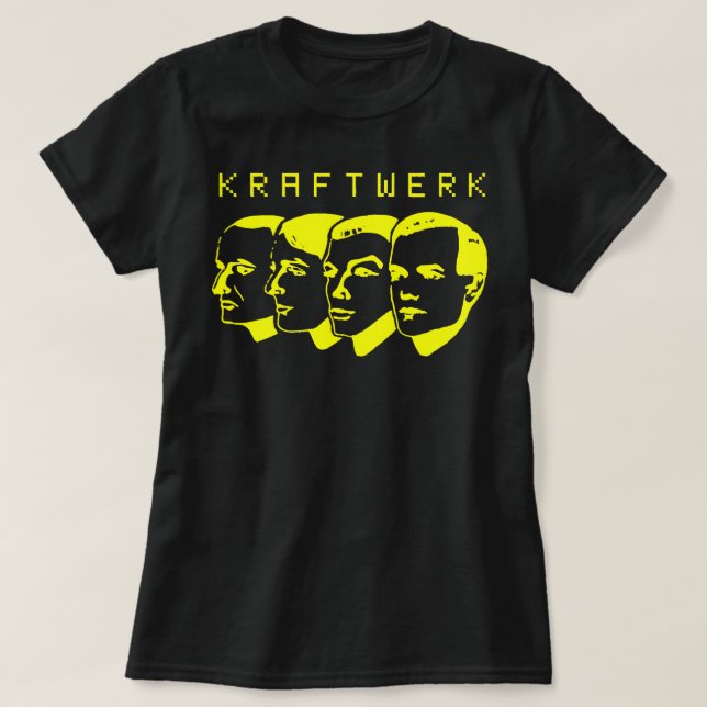 Funny Man German Kraftwerk Band Love You Fans T-Shirt (Design Front)