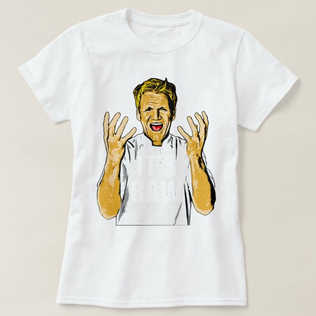 Funny Man Tv Star Famous Chef Mens Funny T-Shirt (Design Front)