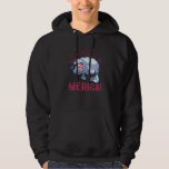 Funny Manatee 4th July USA Flag Sunglasses Merica  Hoodie<br><div class="desc">Funny Manatee 4th July USA Flag Sunglasses Merica Gift</div>