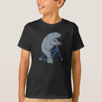 Funny Manatee Bicycle Gifts Bicycle Manatee