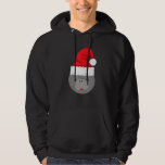 Funny Manatee In Santa Hat Manatee Christmas Pajam Hoodie<br><div class="desc">Funny Manatee In Santa Hat Manatee Christmas Pajama Gifts</div>