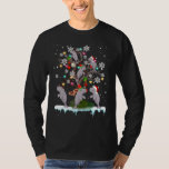 Funny Manatees On Christmas Tree Santa ELF Reindee T-Shirt<br><div class="desc">Funny Manatees On Christmas Tree Santa ELF Reindeer Manatee</div>
