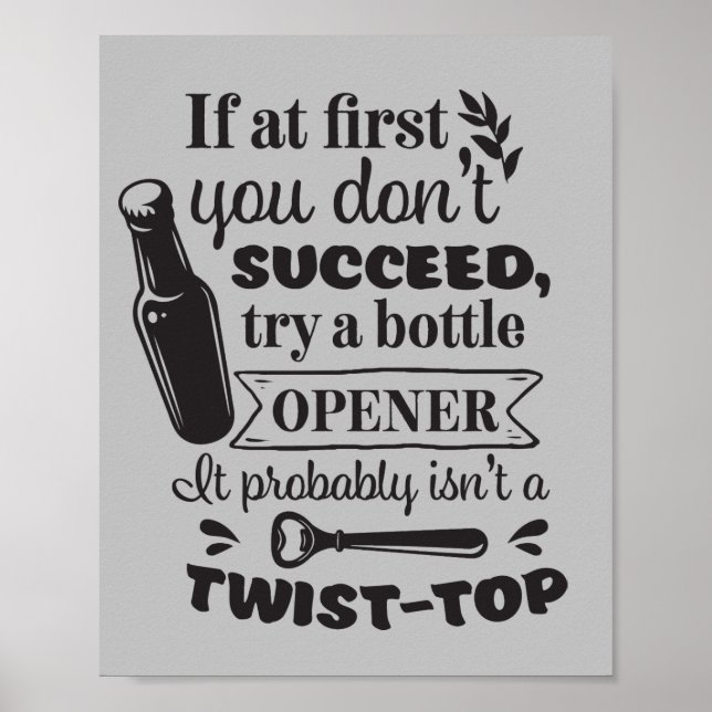 Funny Mancave word art Poster (Front)