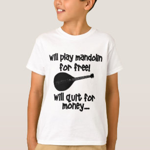 funny mandolin T-Shirt