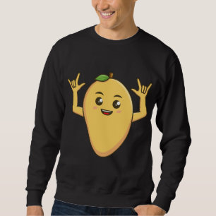 Funny Mango Designs For Men Women Fruitarians Farm Sweatshirt