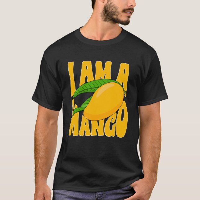Funny Mango Fruit - I am A Mango Pullover Hoodie_1 (Front)