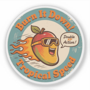 Funny Mango Racer Tropical Speed Boost