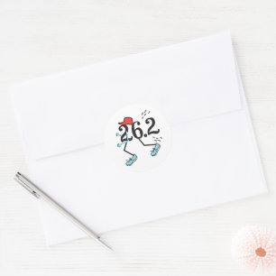 Funny Marathon 26.2 © Runner themed Stickers