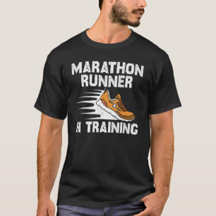 Funny Marathon Runner Men Women Marathon Running T-Shirt