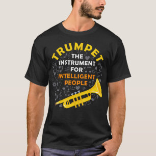 Funny Marching Band Jazz Trumpet Brass Player Humo T-Shirt