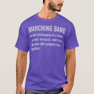 Funny Marching Band Pizza Lover Member Director Jo T-Shirt