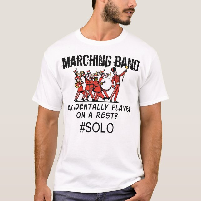 Funny Marching Band Shirt - Marching Band Gift (Front)