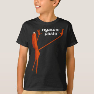 Funny Marcus The Worm Rigatoni Pasta Viral Meme T-Shirt
