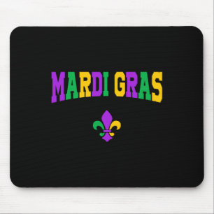 Funny Mardi Gras Carnival Costume For Men And Wome Mouse Pad