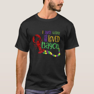 Funny Mardi Gras Carnival Crawfish Graphic T-Shirt