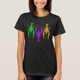 Funny Mardi Gras Crawfish New Orleans Carnival Men T-Shirt