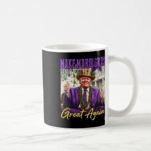 Funny Mardi Gras Donald Trump Mardi Gras American Coffee Mug