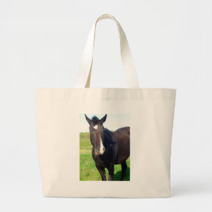 Funny Mare Large Tote Bag