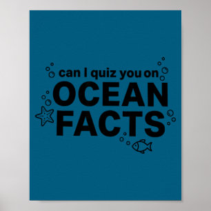 Funny Marine Humor Saying Can Quiz Poster