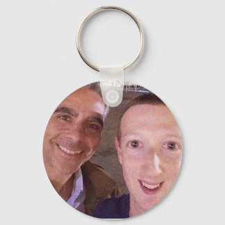 Funny Mark Zuckerberg Selfie Keychain
