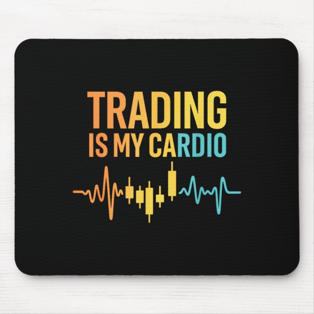 Funny Market For Trader Dad, Trading Quotes Stocks Mouse Pad (Front)