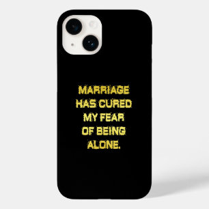 Funny Marriage and Fear Joke Case-Mate iPhone 14 Case