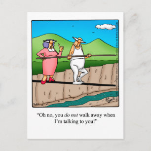 Funny Marriage Humour Postcard