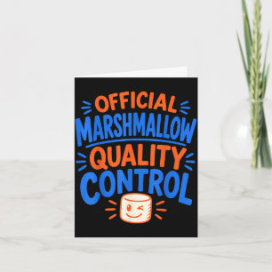 Funny marshmallow card