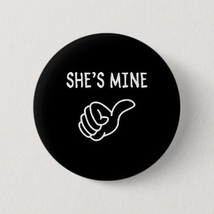 Funny Matching Couple Romantic Love Valentine Humo 6 Cm Round Badge