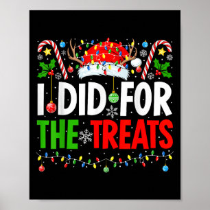 Funny Matching Family Christmas I Did For The Trea Poster