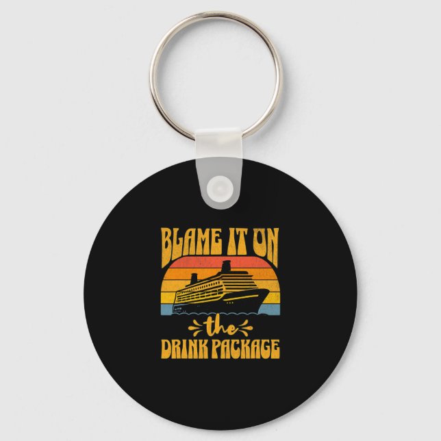 Funny Matching Family Cruise  Key Ring (Front)
