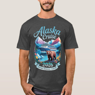 Funny Matching Family Friends and Group Alaska Cru T-Shirt