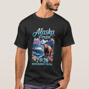 Funny Matching Family Friends and Group Alaska Cru T-Shirt
