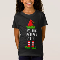 Funny Matching Family I'm The Papa Elf Christmas