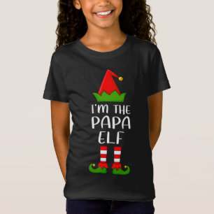 Funny Matching Family I'm The Papa Elf Christmas T-Shirt