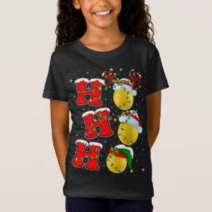 Funny Matching Family Santa Ho Ho Ho Lemon Christm T-Shirt