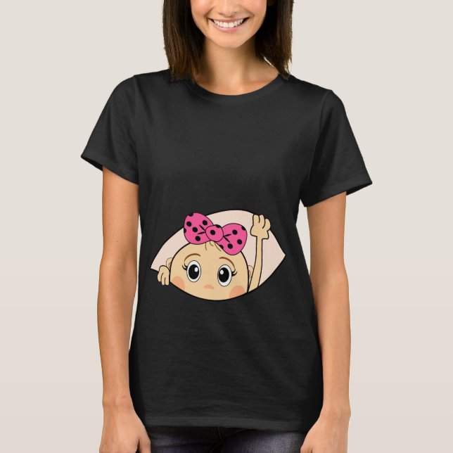 FUNNY MATERNITY,PREGNANCY,PREGNANT T-Shirt (Front)