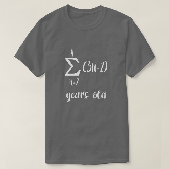 Funny Math 21st Birthday math nerds science fans P T-Shirt (Design Front)