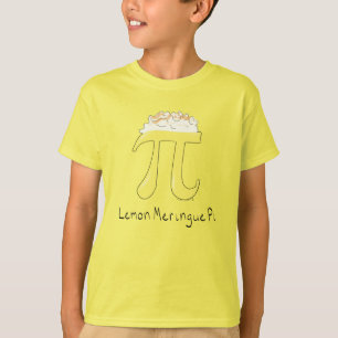 Funny Math Humor Lemon Pi Symbol T-Shirt