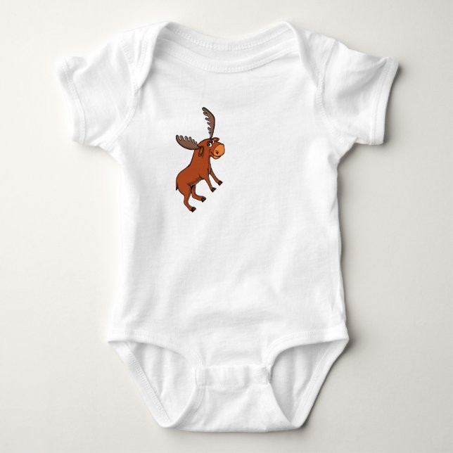 Funny Math Hypotemoose Geometry Moose Joke Pun T-Shirt (Front)